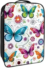 [YTYVAGT] Shoe Bags for Travel,Travel Shoe Bags for Packing,Shoe Travel Bag,Colorful Art Butterfly Pattern