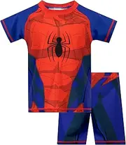 [Marvel] Boys' Spiderman Two Piece Swim Set
