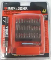 Black & Decker 71-737 Magnetic Drive Guide Kit w/ Self Standing Case 32 Piece