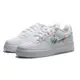 【滿額現折300】NIKE 休閒鞋 AIR FORCE 1 LOW GS 白 彩虹編織 大童 女 FQ4948-100