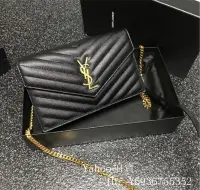 在飛比找Yahoo!奇摩拍賣優惠-Simon二手正品YSL  MONOGRAM WOC 小號1