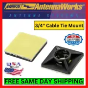 Metra Install Bay CTM34 Adhesive Backed Cable Tie Mount 3/4" x 3/4" - 100 Pack