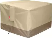 Sheechung Gas Fire Pit Cover Square - 600D Heavy Duty Patio Outdoor Fire Pit