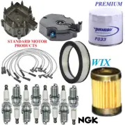 Tune Up Kit Filters Cap Wire Plugs For PONTIAC BONNEVILLE V8 6.6L, 2BBL 1975