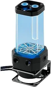 Corsair Hydro X Series XD5 RGB Pump/Reservoir Combo - 7.4" x 2.36" x 3.3" - 330ml Reservoir - 10 RGB LEDs - Temp Sensor - Black - Desktop, Custom Cooling Loop