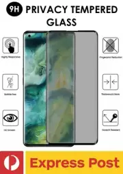 OPPO Find X3 Lite Privacy Screen Protector Tempered Glass Premium Anti-Spy 9H