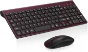 cimetech Wireless Keyboard and Mouse Combo, Compact Full Size Wireless Keyboard