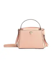 Valextra Brera Micro Crossbody Bag One size Nude