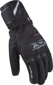 LS2 Snow waterproof Motorcycle Gloves, black, Size S for Men