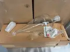 Kimble 29048F-2000 KIMAX 2000mL Squibb Pear-Shaped Separatory Funnel w Stopper