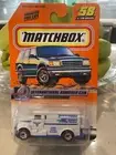 2000 Matchbox #58 Speedy Delivery Series 12 INTERNATIONAL ARMORED CAR Gray w/8Sp