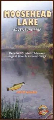 Moosehead Lake Maine Adventure Map
