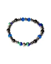 Jean Claude Dell Arte Stainless Steel Stretch Bracelet