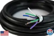 40' Feet Speed Wire 9 Conductor 18 Gauge Audiopipe Car Audio Speaker Remote W
