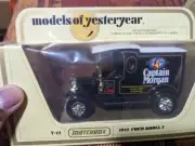 Matchbox Yesteryear 1912 Ford Model T Captain Morgan VINTAGE