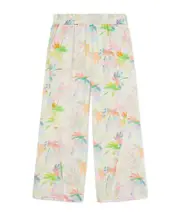 Printed trousers 14Y,12Y,10Y white