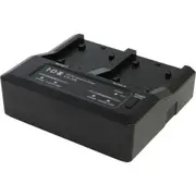 IDX Dual Battery Charger for select Canon, Panasonic and Sony batteries