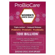 ProBioCare, Women's Once Daily Probiotic, 100 Billion, 30 Vegetable Capsules