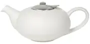 DANICA STUDIO LONDON POTTERY PEBBLE FILTER TEAPOT SPECK WHITE 4 CUP DAVID BIRCH