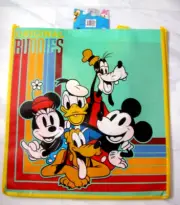 New Mickey Mouse & Friends Yellow Reusable Shopping Gift Bag Recycled Material