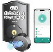 Fingerprint Door Lock – Keyless Entry Deadbolt with App Control, Smart Door Lock