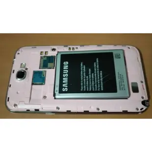 【報帳機】螢幕有破, 無法開機 Samsung 三星 GALAXY Note II GT-N7100,沒有筆,電池鼓鼓的