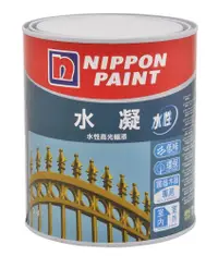 在飛比找PChome24h購物優惠-Nippon Paint立邦漆 水凝水性高光磁漆（1公升裝/