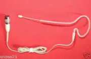 Poloere headset earhook mic head worn microphone for Audio Technica Wireless Mic