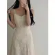 【Codibook】韓國 dangosister 細肩帶緞面洋裝長洋裝［預購］女裝