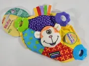 Monkey Nuby Comfort Teether Teething Blanket Blankie 0m+ Squeaks - BPA Free NEW!