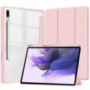 MCC For Samsung Galaxy Tab S10+ Plus 12.4" Case Cover Pencil Holder X820 X826 [Pink]