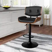 ALFORDSON Bar Stool Kitchen Barstool All Black