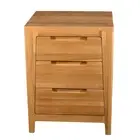 NEW Vogue Solid American Oak Timber Bedside Tables