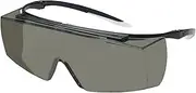 [uvex] Super f OTG-Large Safety Spectacle-Grey 20% VLT Cat 2-sv Sapphire Lens