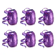 Curling Ribbon Crimped String 3/16" 11 Yards 6pcs Purple