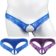 Underwear Sexy Lace Breathable Opening Panties Comfory Bikini G-String