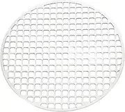 Erconsso Round Grill Grate, Stainless Steel Grates, Non-Stick Cooling Cooking Steaming Baking Stand for Outdoor Portable Firepit Fire Pit Camping BBQ Pizza Roast