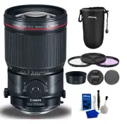 Canon TS-E 135mm f/4L Macro Tilt-Shift Lens Bundle with Filter Set & Lens Pouch