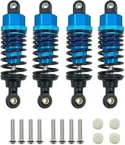 MANGRY 4 Pcs RC Car Shock Absorber Damper Set 60mm Fit for Tamiya TT-02 TT-02d M-05 M-06 1/10 Upgrade Parts (Color : Blue)