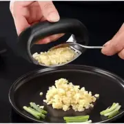 Handheld Garlic Press Mashing Garlic Ginger 304 Stainless Steel Metal