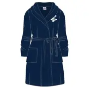 Carlton Blues AFL AFCAL0076 Adults Fleece Dressing Gown Bath Robe Size M/L New