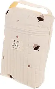 Kisangel Practical Portable Diaper Pouch Multi Functional Storage Bag for Organization for Diapers Clothes More Lightweight Compact Design