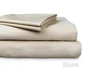 ALGODON "300TC Cotton" SHEET SET - STONE