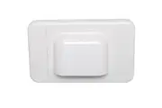 Dynalink White Slimline Shovel Nose Wallplate