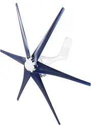 Professional Wind Turbines Windmill Turbines Generator Small Windmill Generator 6 Blade Wind Turbines Professional Wind Turbines Industrial Machinery Machine 800W Windmill (48V #19)