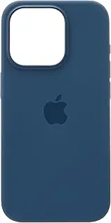 [Apple] iPhone 15 Pro Silicone Case with MagSafe — Storm Blue ​​​​​​​