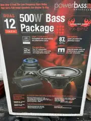 12” Woofers PowerBass PX-BP12 - Bass Pack Combo (2) PX-128, (1) PX-2.300