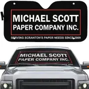 The Office Michael Scott Paper Company Car Sun Shade The Office Movie Car Sun Sh