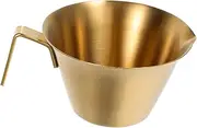 BESTYASH Stainless Steel Espresso Shot Cups with Handle Spout Measuring Cup, Espresso Pouring Cup for Coffee Tool Accessories