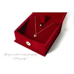 正方形紅色絨布盒 正方形 絨布盒 禮物盒 首飾盒 絨布 珠寶盒 酒紅 戒指盒 收納盒 磁扣 項鍊盒 BX